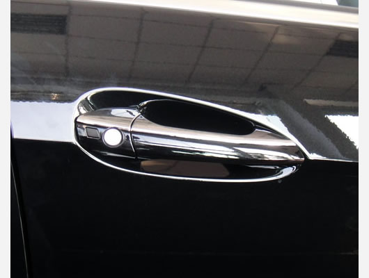 ベンツEクラス W212 クロームメッキ ドアハンドルカバー（右ハンドル用