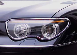BMW　7シリーズ　ヘッドライト　クローム リム
