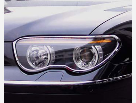BMW　7シリーズ　ヘッドライト　クローム リム