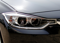 BMW　3シリーズ　ヘッドライト　クロームメッキ リム