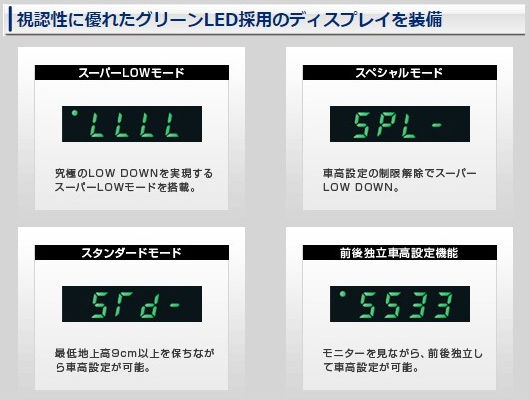 エアサス＆アクティブサスコントローラー ASE663 ハーネス付(H-07A) ランドクルーザーUZJ100W／シグナス HDK101K